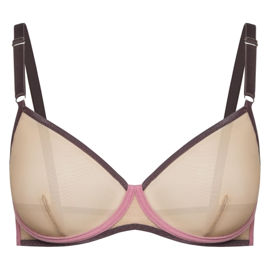 Прозорий сесуальний ліф із сіточки Chocolate від бренду Not Your Fault