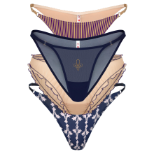 IMG_1957 кв набір жіночих трусиків Fleur de Lys різних моделей: сліпи, стрінги, бразиліано від бренду Not Your Fault