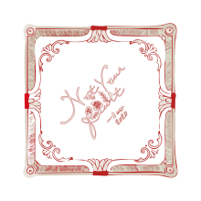 Scarf Red White site