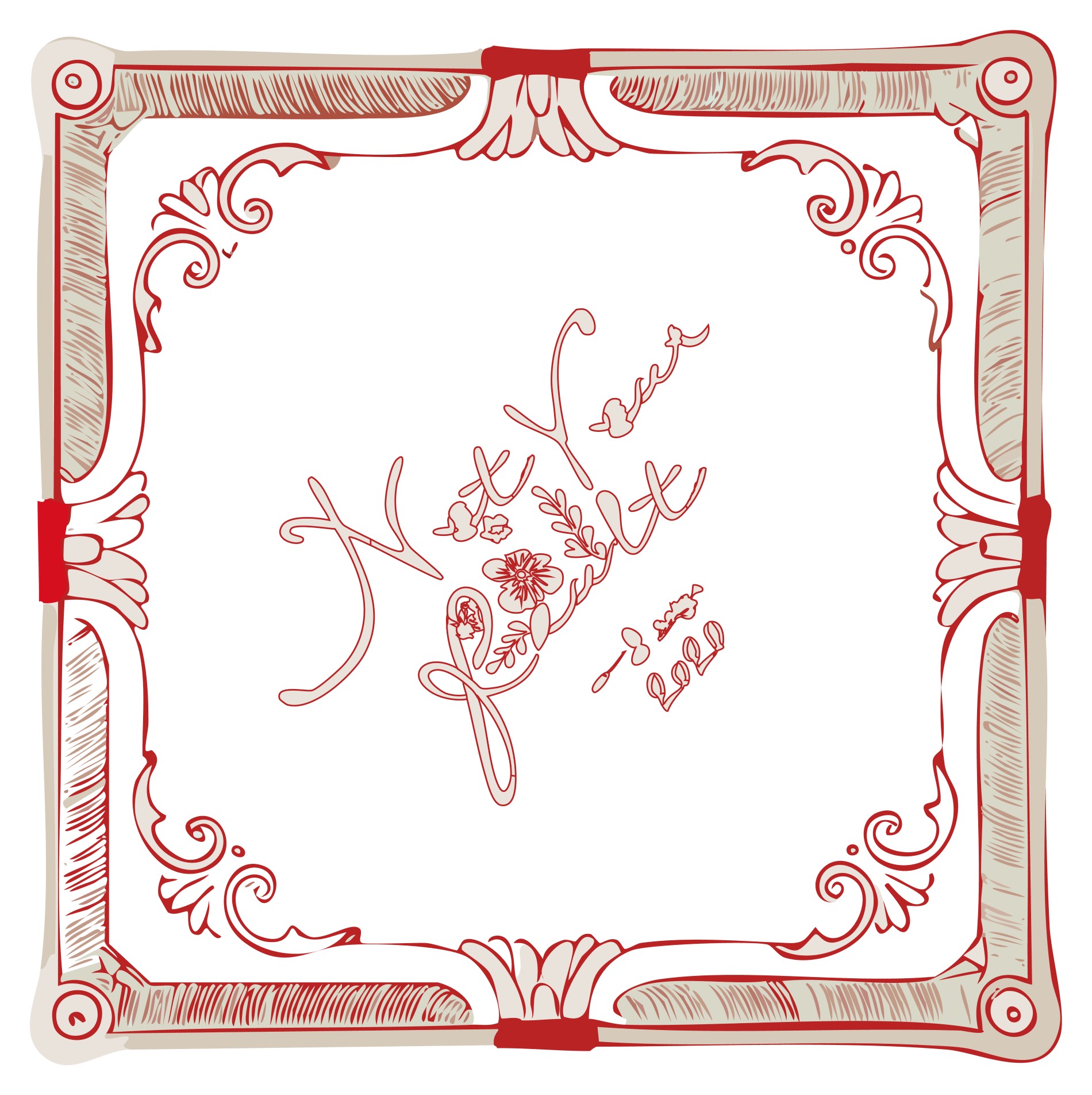 Scarf Red White site