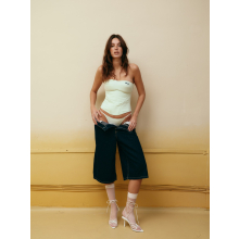 Lime Fault corset front