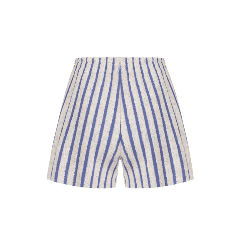 Navy Fault Shorts back