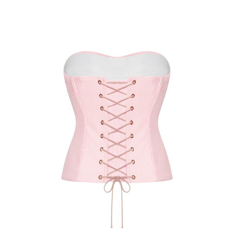 New Berry Fault corset back