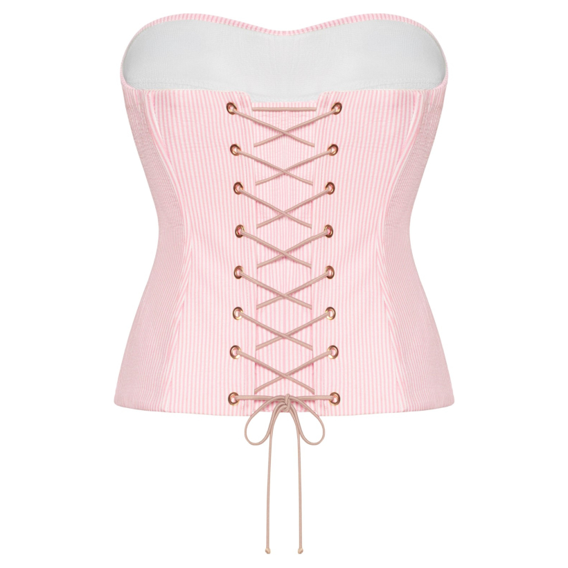 New Berry Fault corset back