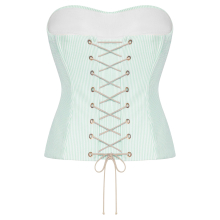 New Lime Fault corset back