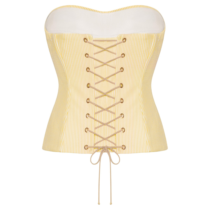 New Melon Fault corset back