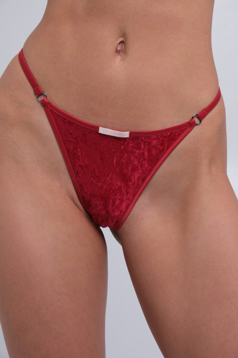 Holiday Red Thong
