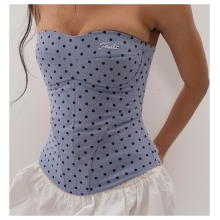 Sapphire Dot Corset
