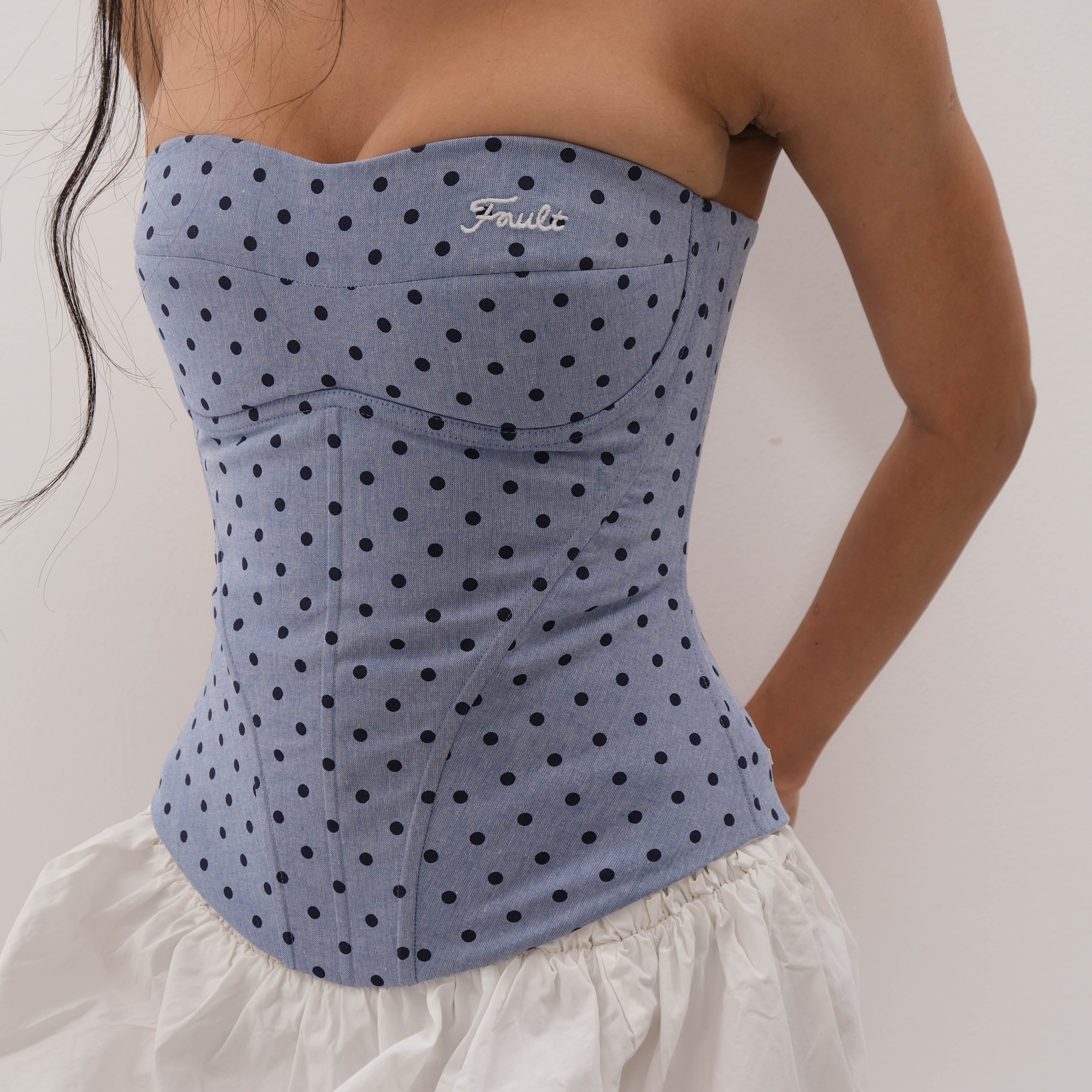 Sapphire Dot Corset