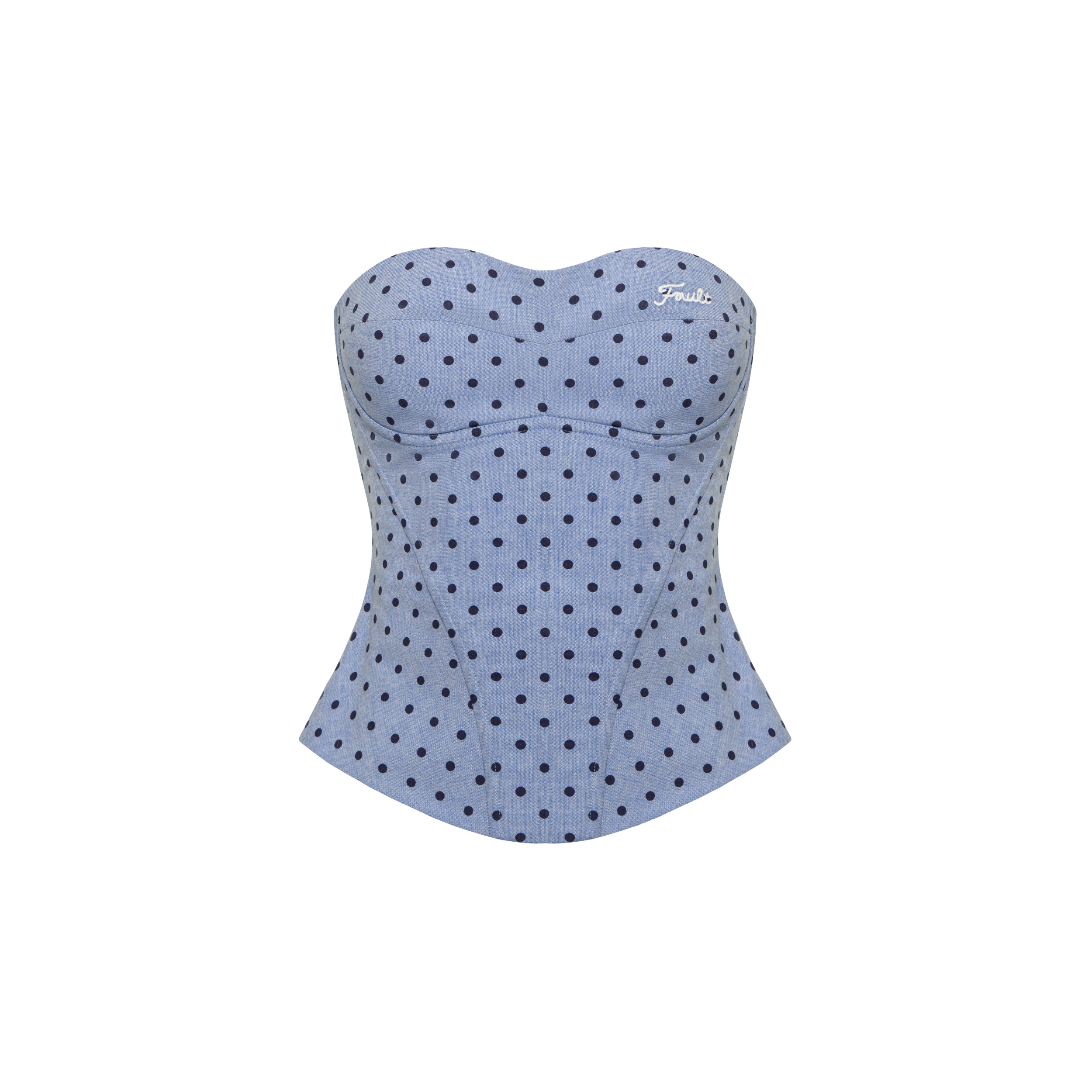 Sapphire Dot Corset