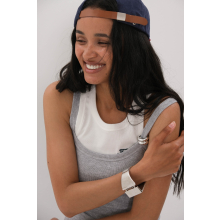 stone slim + cloud tank + hat