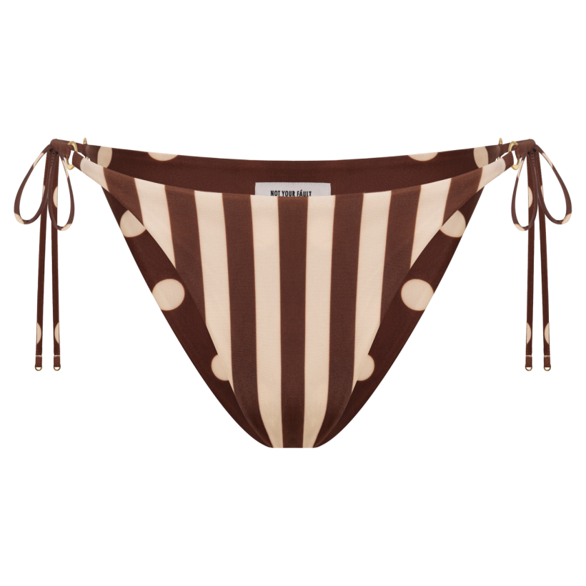 Amalfi Cocoa Bottom stripe