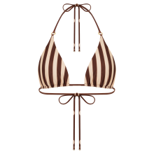 Amalfi Cocoa Top Stripe
