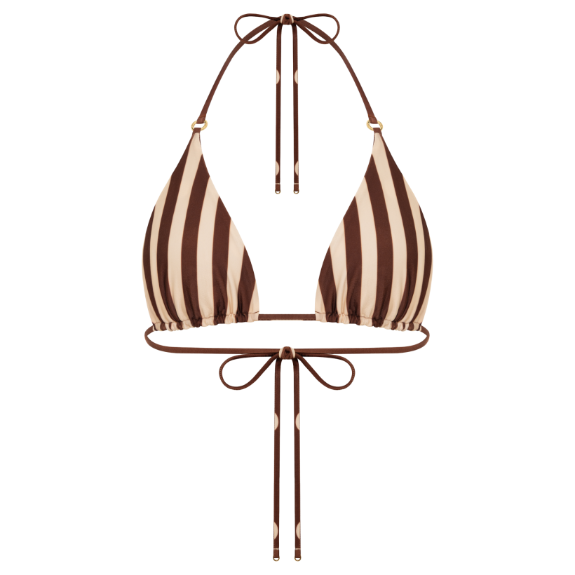 Amalfi Cocoa Top Stripe