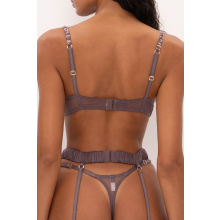 Taupe Bra back